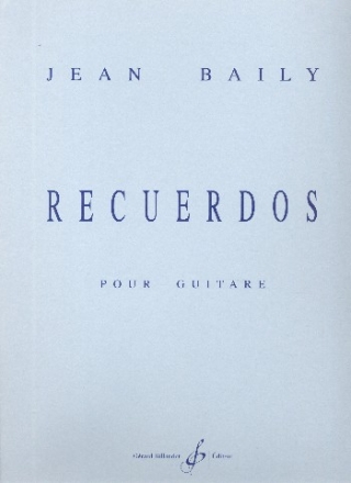 Recuerdos pour guitare