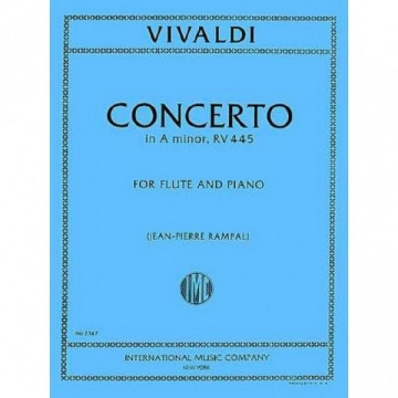 Concerto a minor F.VI:9 for flute and piano