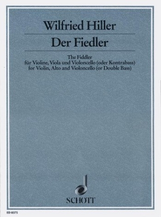 Der Fiedler aus dem Chagall-Zyklus 1 fr Violine, Viola und Violoncello Partitur und Stimmen