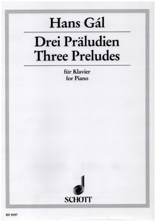 3 Prludien op.65 (1944) fr Klavier