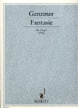 Fantasie fr Orgel