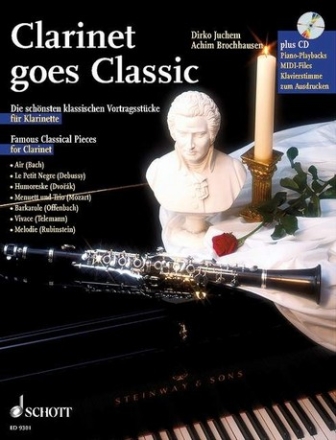 Clarinet Goes Classic (+CD) fr Klarinette, Klavier ad libitum