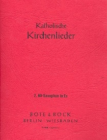 Katholische Kirchenlieder fr Blasorchester Alt-Saxophon 2