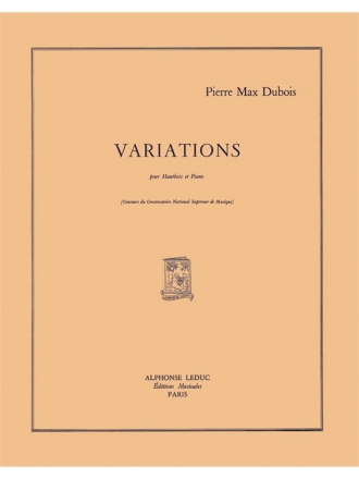 VARIATIONS POUR HAUTBOIS ET PIANO