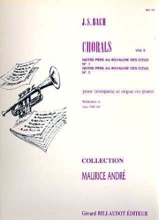 Chorals vol.5 pour trompette et orgue ou piano