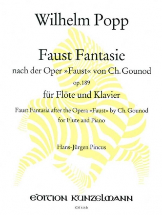 Faust-Fantasie op.189 fr Flte und Klavier