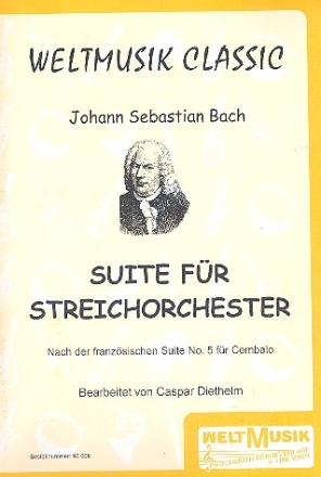 Suite fr Streichorchester Partitur und Stimmen