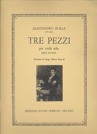 3 pezzi per viola solo