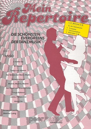 Mein Repertoire Band 7: Tango 1.+2. Stimme in B