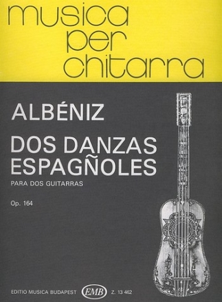 2 Danzas op.164 para 2 guitarras