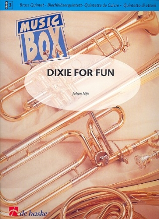 DIXIE FOR FUN FUER BLECHBLAESER- QUINTETT PARTITUR+STIMMEN