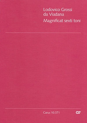 Magnificat sexti toni fr 4 Chre und Bc Partitur