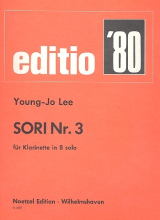 Sori Nr.3 fr Klarinette solo