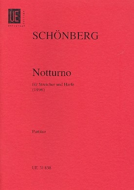 Notturno fr Harfe und Streicher Studienpartitur