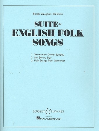 English Folk Song Suite fr Schulorchester partitur und stimmen