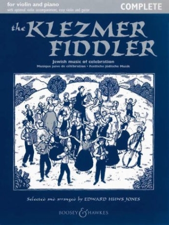 The Klezmer Fiddler for violin and piano (violin 2, easy violin and guitar ad lib) score and part (complete edition)