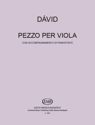 Pezzo fr Viola und Klavier