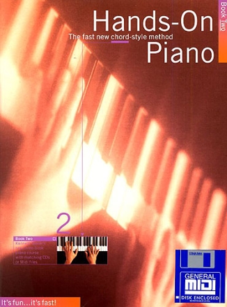 HANDS-ON PIANO VOL.2 (+MIDIDISC): THE FAST NEW CHORD-STYLE METHOD