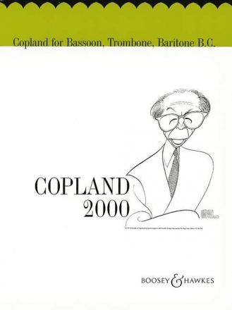 Copland for Bassoon/Trombone/Baritone fr Fagott (Posaune, Bariton) und Klavier Solostimme