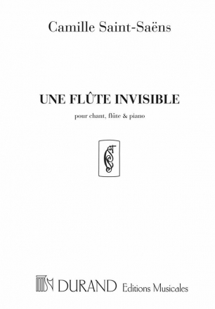 Une flute invisible pour chant, flte et piano, parties