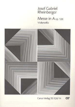 Messe A-Dur op.126 fr frauenchor und Orchester Violoncello
