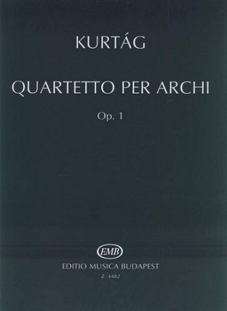 Streichquartett op.1,  Stimmen