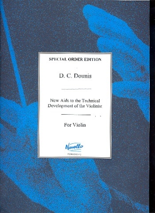 New Aids to the Technical Develop- ment of the Violinist op.27 for violin