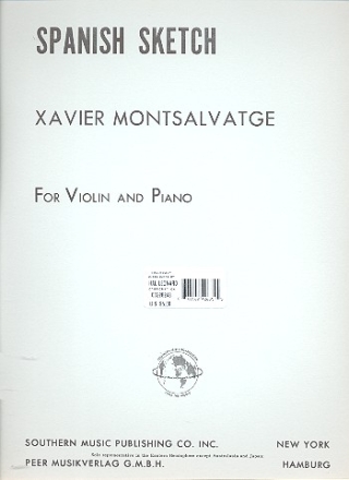 Spanish Sketch for violin and piano