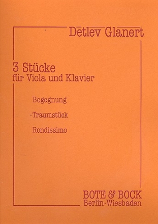 3 Stcke (1982) fr Viola und Klavier