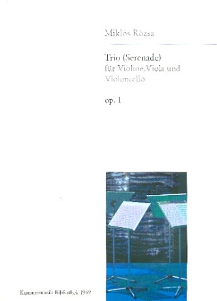 Serenade op.1 fr Streichtrio Stimmen