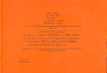 2 sonate a liuto solo Faksimile (1746)