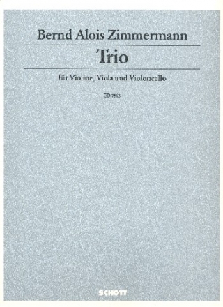 Trio fr Violine, Viola und Violoncello Partitur und Stimmen