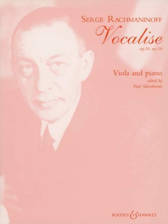 Vocalise op. 34/14 fr Viola und Klavier