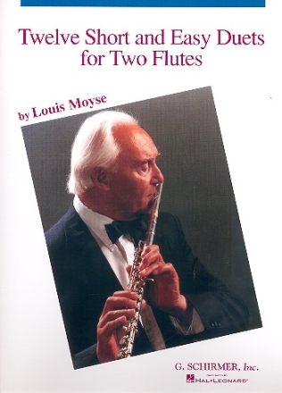 12 short and easy Duets for 2 flutes score