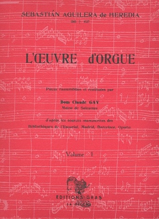 L'oeuvre d'orgue vol.1