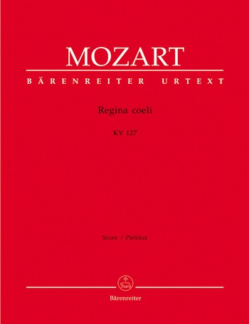 Regina Coeli B-Dur KV127 fr Sopran, Chor und Orchester Partitur