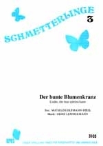 Der bunte Blumenkranz fr Gesang und Orff-Instrumente Partitur