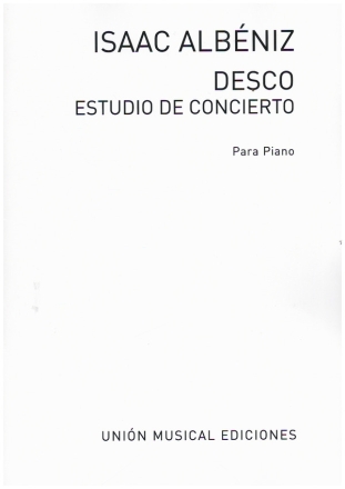 Deseo op.40 estudio de concierto para piano