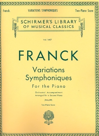 Variations symphoniques for piano and orchestra for 2 pianos