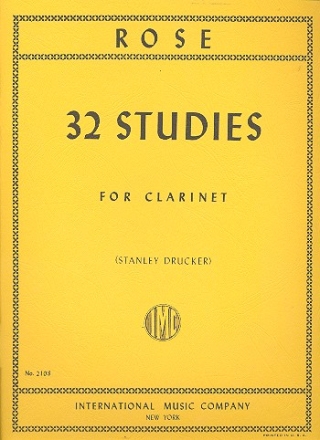 32 Studies for clarinet