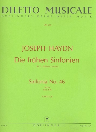 Sinfonie H-Dur Nr.46 Hob.I:46 fr Orchester Partitur