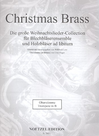 Christmas Brass fr Blechblser- ensemble Trompete in B (Oberstimme)