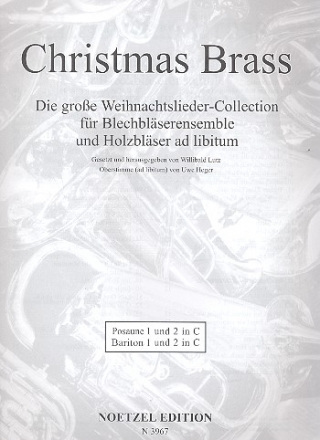 Christmas Brass fr Blechblser- ensemble, Posaune 1-2, Bariton 1-2 in C