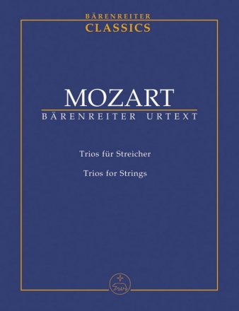 Trios fr Streicher Studienpartitur 