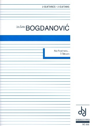 No Feathers  and  3 Straws for 2 guitars score and parts