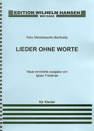 Lieder ohne Worte op.19 fr Klavier