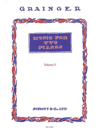 Music for 2 pianos vol.5 fr 2 Klaviere 2 Spielpartituren