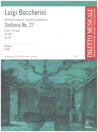 SINFONIA D-DUR NR.27 OP.42 (G520) FUER KAMMERORCHESTER PARTITUR