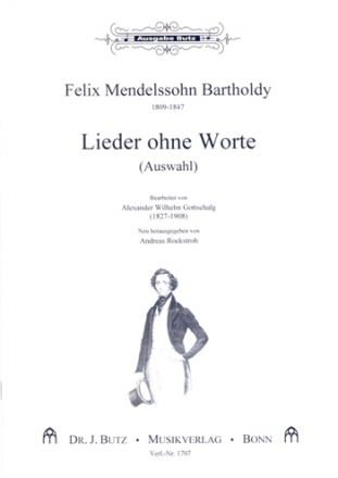 Lieder ohne Worte (Auswahl) fr Orgel