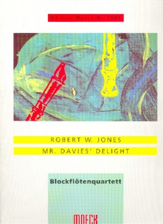 Mr. Davies' Delight fr 4 Blockflten (SATB) Partitur und Stimmen